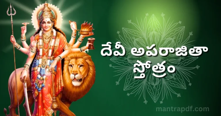 Devi Aparajita Stotram