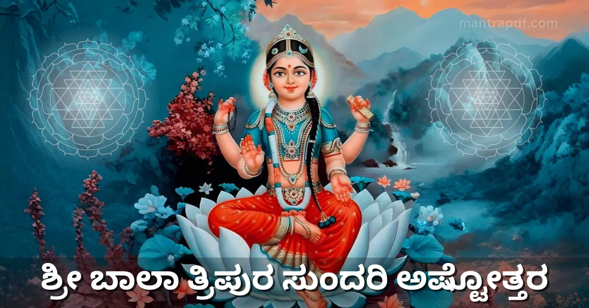 Sri Bala Tripura Sundari Ashtothra