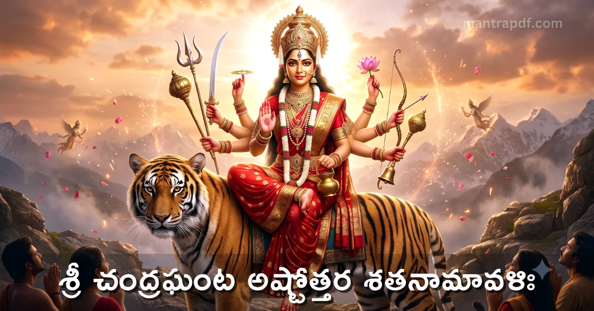 Sri Chandraghanta Ashtottara Shatanamavali