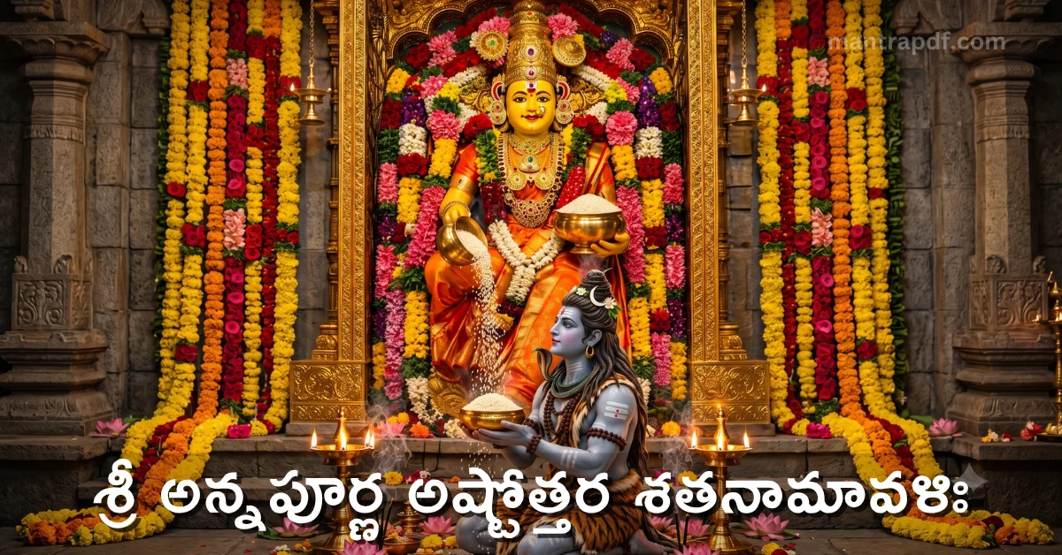 Sri Annapurna Ashtottara Shatanamavali