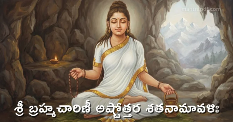 Sri Brahmacharini Ashtottara Shatanamavali
