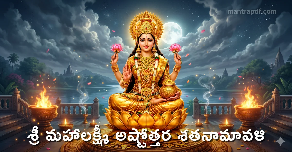 Sri Mahalakshmi Ashtottara Shatanamavali