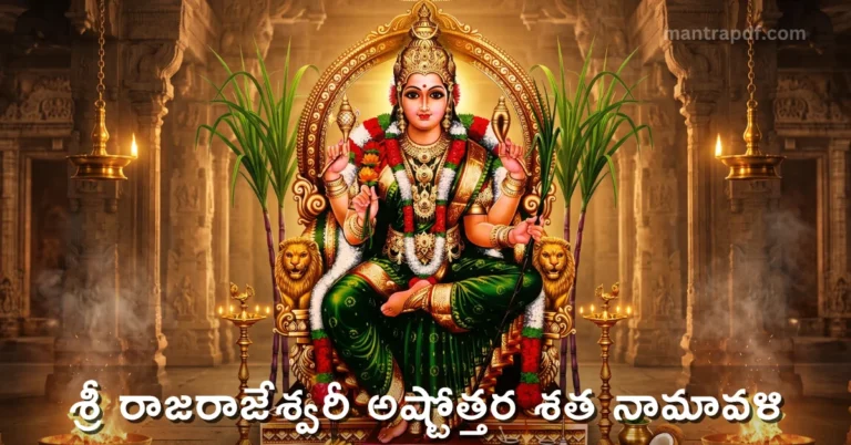 Sri Rajarajeshwari Ashtottara Shatanamavali